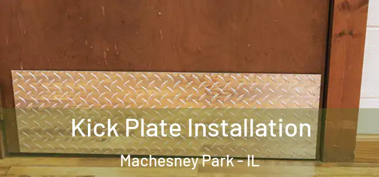 Kick Plate Installation Machesney Park - IL